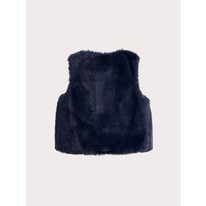 Παιδικό Γιλέκο για Κορίτσια Navy Fur