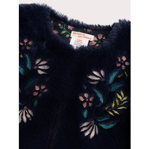 Παιδικό Γιλέκο για Κορίτσια Navy Fur