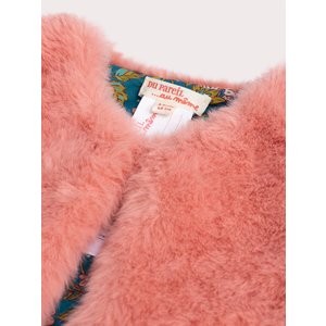 Βρεφικό Γιλέκο για Κορίτσια Pink Fur
