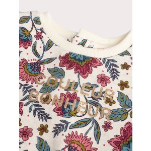 Βρεφικό Φούτερ για Κορίτσια Floral Twist