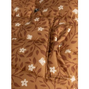 Βρεφικό Μπουφάν για Κορίτσια Brown Print - 2 σε 1