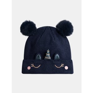 Παιδικός Σκούφος για Κορίτσια Navy Unicorn