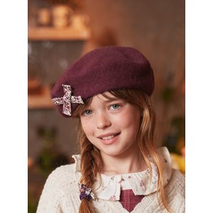 Παιδικό Καπέλο για Κορίτσια French Purple