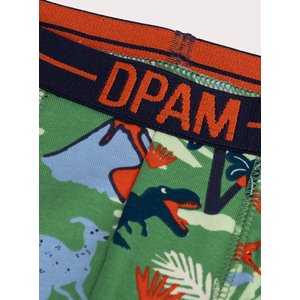 Σετ Παιδικά Εσώρουχα για Αγόρια Green Dinos 3 τμχ