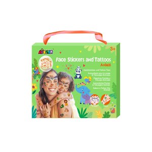 Avenir Face Stickers and Tattoos: Animal