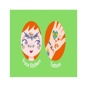 Avenir Face Stickers and Tattoos: Animal