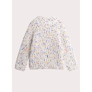 Παιδικό Πουλόβερ για Κορίτσια Ecru Paint