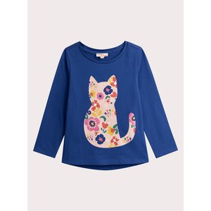 Παιδική Μπλούζα για Κορίτσια Blue Cat