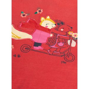 Βρεφική Μπλούζα για Κορίτσια Red Couple