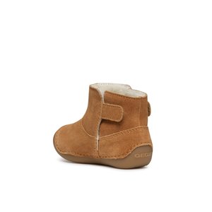 Βρεφικά Παπούτσια Geox Tutim για Κορίτσια Brown (Μεγέθη 19-22)