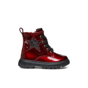 Βρεφικά Παπούτσια Geox Kiddartah για Κορίτσια Red  (Μεγέθη 21-27)