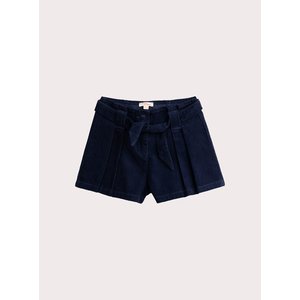 Παιδικό Σορτς για Κορίτσια Navy Corduroy