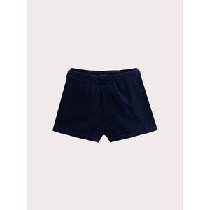 Παιδικό Σορτς για Κορίτσια Navy Corduroy
