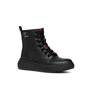 Παιδικά Παπούτσια Geox Phaolae για Κορίτσια Black (Μεγέθη 28-36)