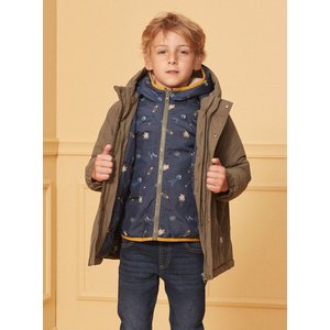 Παιδικό Μπουφάν για Αγόρια Khaki Parka - 3 σε 1
