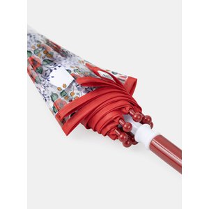 Παιδική Ομπρέλα για Κορίτσια Transparent Red