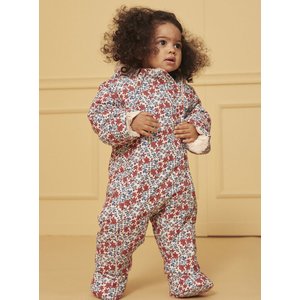 Βρεφικό Μπουφάν για Κορίτσια Floral Overalls