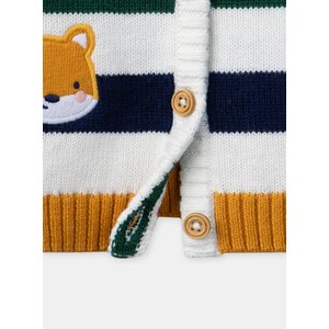 Βρεφική Ζακέτα για Αγόρια Striped Friends