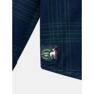 Παιδικό Πουκάμισο για Αγόρια Navy/Green