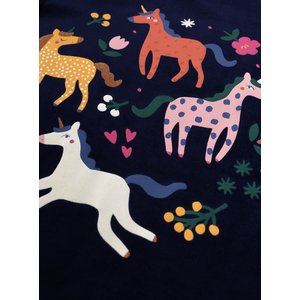 Παιδικές Πιτζάμες για Κορίτσια Navy Unicorns