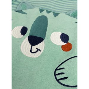 Βρεφική Πιτζάμα για Αγόρια Green Kitten