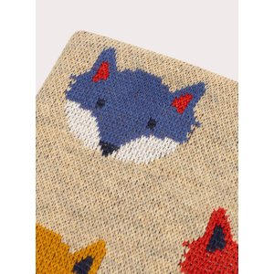 Παιδικός Λαιμός για Αγόρια Beige Foxes