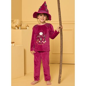 Σετ Παιδικές Πιτζάμες για Κορίτσια Purple Halloween