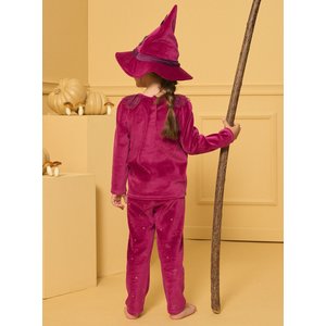 Σετ Παιδικές Πιτζάμες για Κορίτσια Purple Halloween
