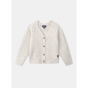 Παιδική Ζακέτα για Κορίτσια Off White Knit