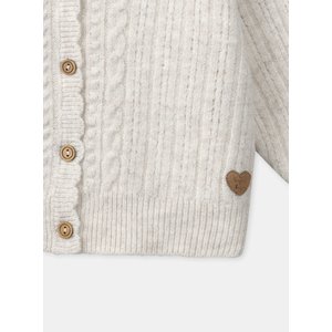 Παιδική Ζακέτα για Κορίτσια Off White Knit