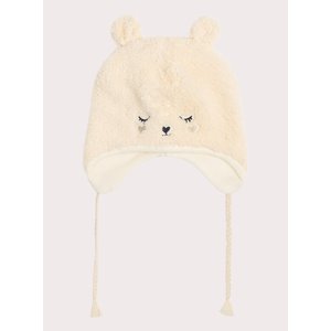 Βρεφικός Σκούφος για Κορίτσια Cute Beige