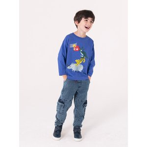 Παιδικό Παντελόνι για Αγόρια Denim Cargo