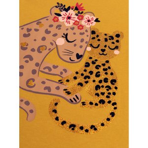 Παιδική Μπλούζα για Κορίτσια Mustard Leopards