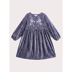 Παιδικό Φόρεμα για Κορίτσια Purple Embroidery