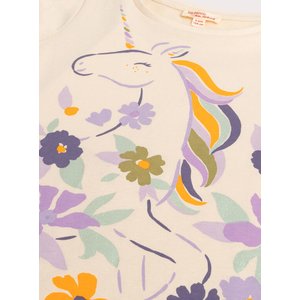 Παιδική Μπλούζα για Κορίτσια Beige Unicorn