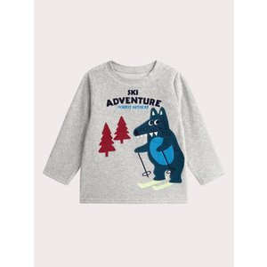 Παιδικές Πιτζάμες για Αγόρια Grey Ski