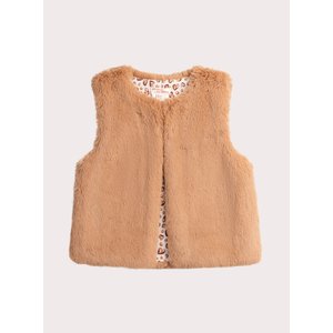 Παιδικό Γιλέκο για Κορίτσια Brown Leopard