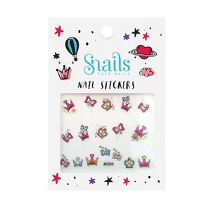 Αυτοκόλλητα Νυχιών Snails για Κορίτσια Princess