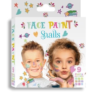 Παιδικές Βαφές Προσώπου Snails σε 9 Παστέλ Χρώματα