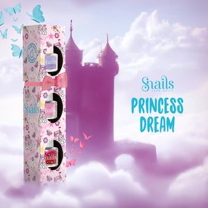 Σετ Παιδικά Βερνίκια Νυχιών Snails για Κορίτσια Princess Dream