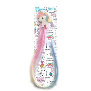 Παιδικά Extensions Μαλλιών για Κορίτσια Unicorn Clip