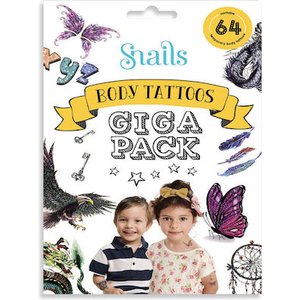 Παιδικά Τατουάζ Snails Giga Pack