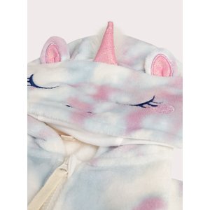 Παιδική Πιτζάμα-Ζακέτα για Κορίτσια Tie Dye Unicorn