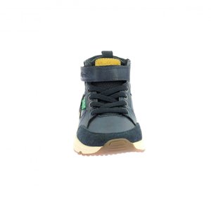 Παιδικά Παπούτσια Kickers Run Run High για Αγόρια Blue (Μεγέθη 24-34)