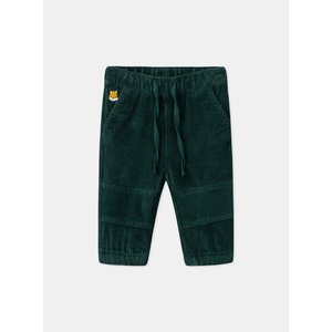Βρεφικό Παντελόνι για Αγόρια Green Corduroy