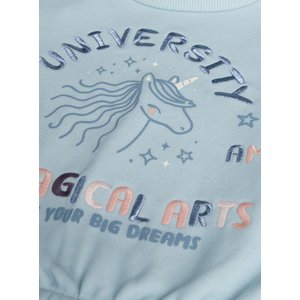 Σετ Παιδικές Πιτζάμες για Κορίτσια Sky Blue Unicorn