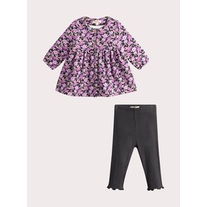 Βρεφικό Σετ για Κορίτσια Purple Floral