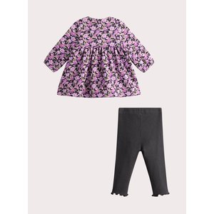 Βρεφικό Σετ για Κορίτσια Purple Floral