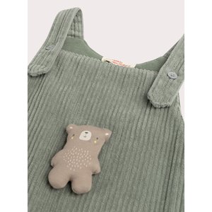 Βρεφική Σαλοπέτα για Αγόρια Green Teddy