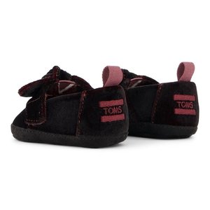 Βρεφικά Παπούτσια Toms για Κορίτσια Dark Burgundy Velvet (Μεγέθη 17,5-18,5)
